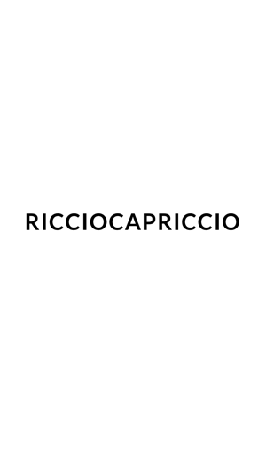 Ricciocapriccio