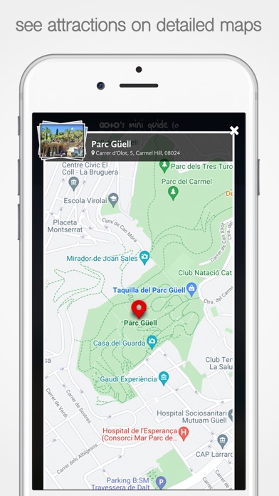 Barcelona City Guide & Maps screenshot 2