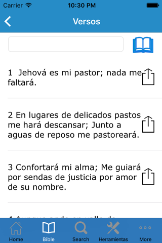 La Santa Biblia en Español screenshot 2