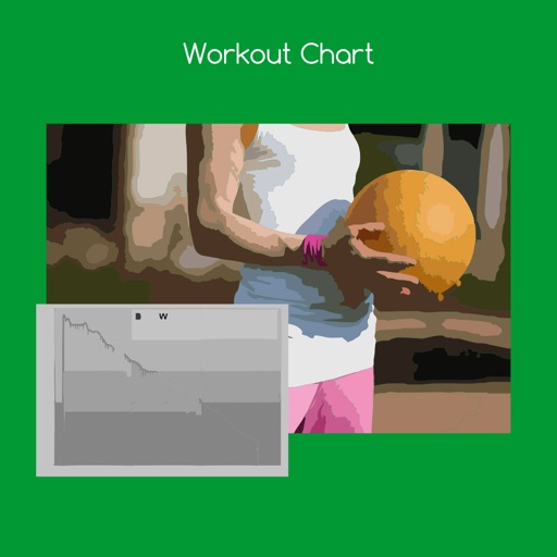 Workout chart icon