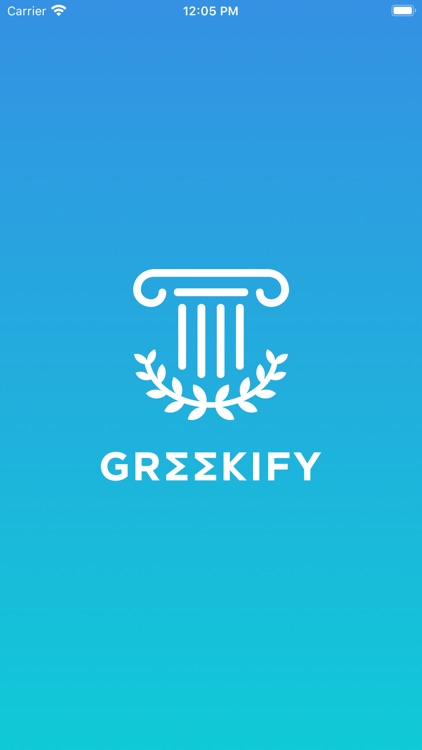 Greekify - Fraternity Logistic