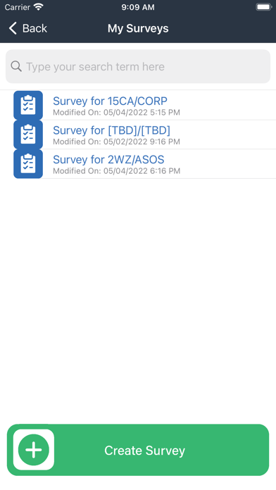 FAA Site Survey screenshot 3