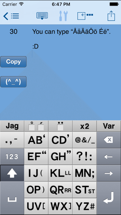 How to cancel & delete AEI Keyboard Note Swedish from iphone & ipad 1