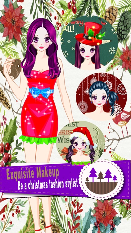 Princess Christmas Dress Up－Make up Game for kids