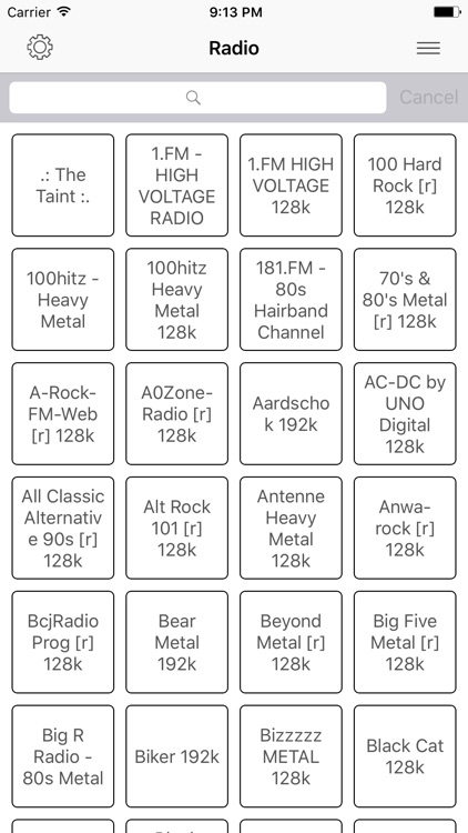 Radio FM Metal online Stations