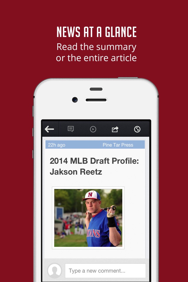 2022 Baseball Draft News screenshot 3