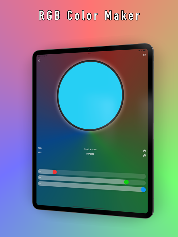 RGB Color Maker | App Price Drops