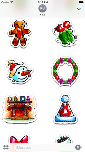 Watercolor Christmas Stickers Vol. 4(圖3)-速報App