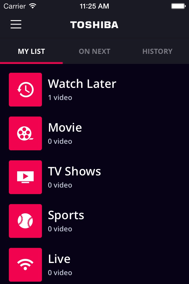 Toshiba Cast TV Remote screenshot 2