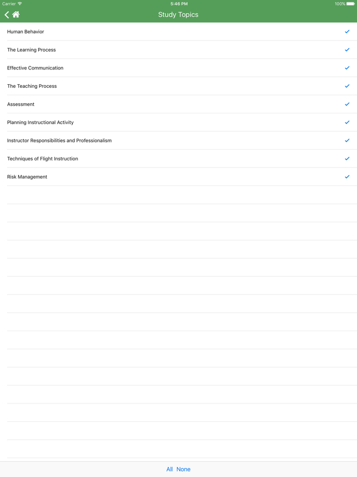 2017 FAA Test Prep - Private Pilot PVT