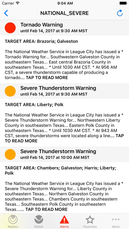 NOAA Weather Radar screenshot-3
