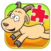 Free Kids Games Goat Jigsaw Puzzles Version