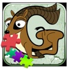 Deer Animal Puzzle Animated For Toddlers