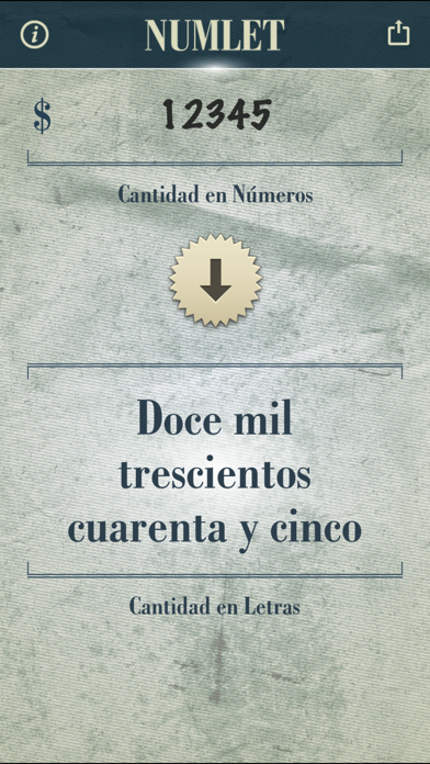 How to cancel & delete Numlet ES - Convertidor de números a letras. from iphone & ipad 1