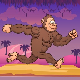 Running games monkey run jump game adventure free