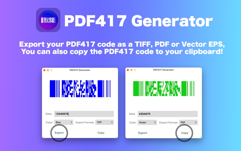 PDF417 Code Generator 2 For PC - Free Download: Windows 7,10,11 Edition