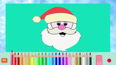 How to cancel & delete Santa claus and christmas photos coloring book from iphone & ipad 1