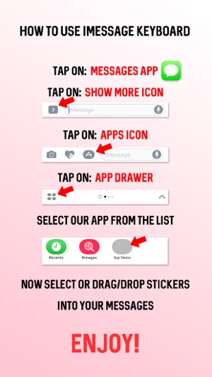 Red White Cow Emoji Stickers(圖3)-速報App