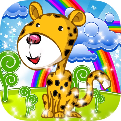 Toddler Educational - Animal Coloring Kids Games Icon