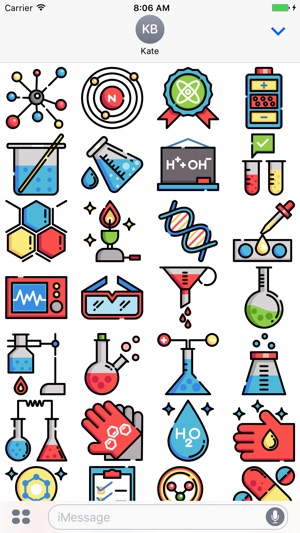 Chemistry Stickers - Sience Emoji(圖3)-速報App