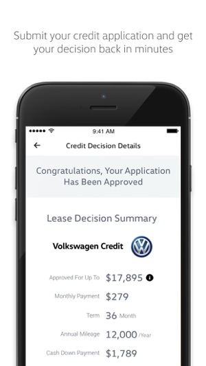 Volkswagen Credit On The App Store