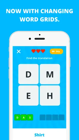 Game screenshot WordUp! The German Word Game apk