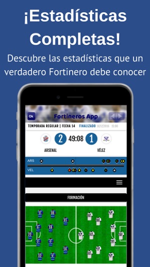 Fortineros - Vélez Sarsfield(圖2)-速報App