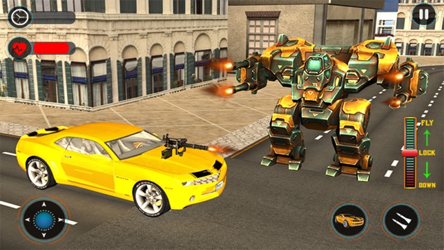 Flying Robot Battle Rescue Simulator(圖5)-速報App