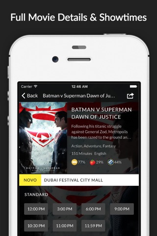 Cinema Showtimes UAE screenshot 2
