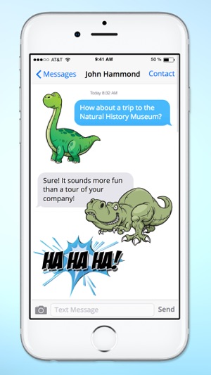 Dinosaur and Word Sticker Pack(圖2)-速報App