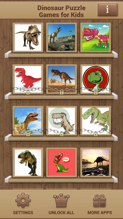 Dinosaur Puzzle Games for Kids