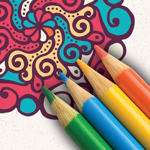 Free Coloring Games for Adults Stress Relief PRO Icon