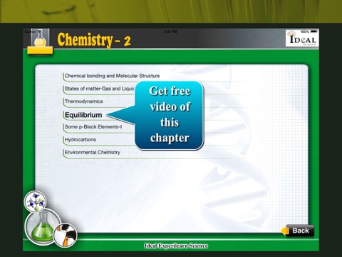 Ideal E-Learning Chemistry (Sem : 2) screenshot 2