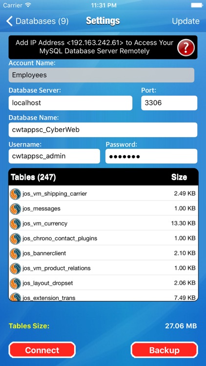 MySQL (PRO) screenshot-3