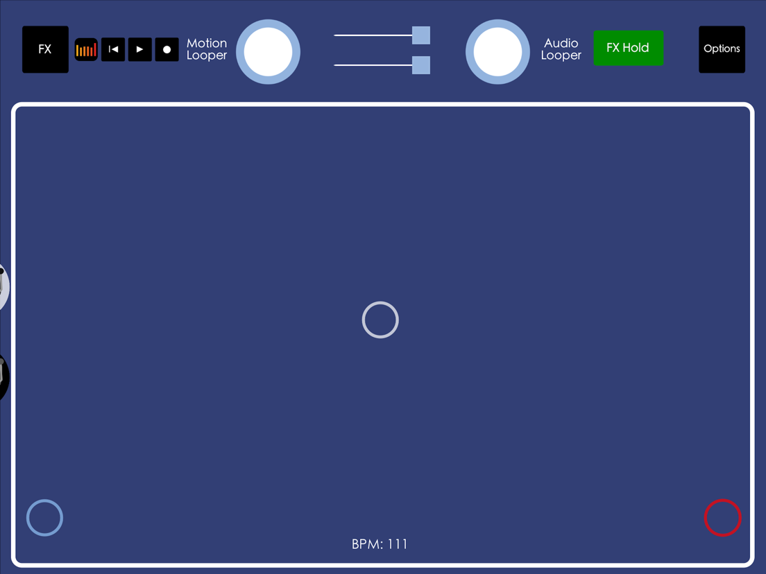 Echo Pad Multi Effects Processor App voor iPhone, iPad en iPod