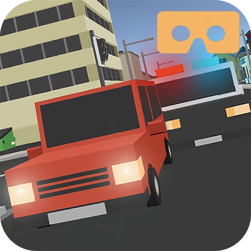 VR Police Offroad Escape Chase Icon