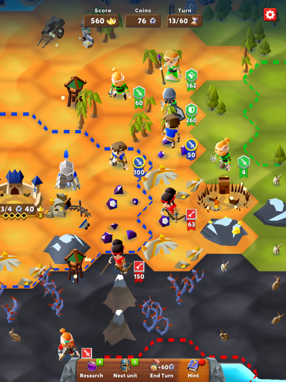 Hexapolis: Turn based strategy screenshot 3