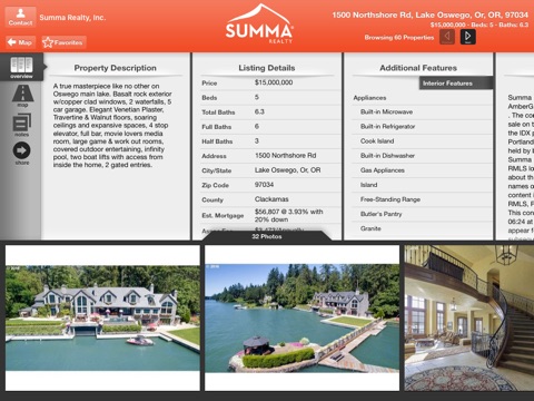 Summa Realty, Inc for iPad screenshot 4