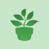 Greenery シンプルな植物記録カレンダー