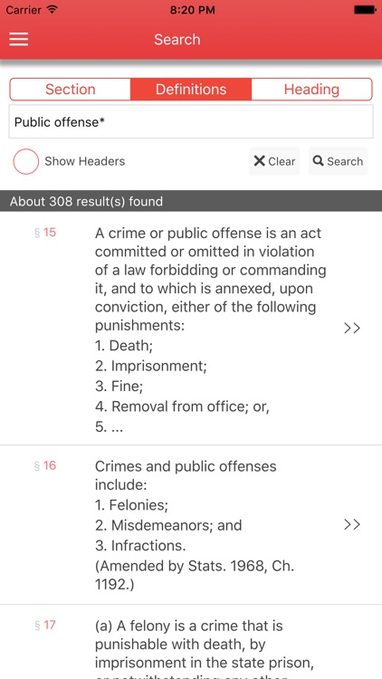 California Civil Code screenshot-3