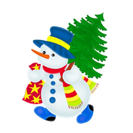 Snowman Bundle Stickers for iMessage icon