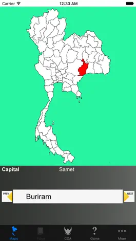 Game screenshot Thailand Province Maps, Capitals and Seals mod apk