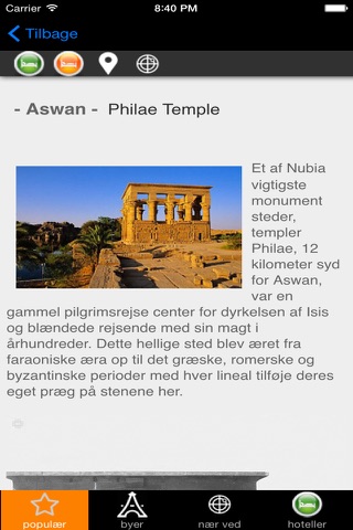 Egypten rejseguide Tristansoft screenshot 2