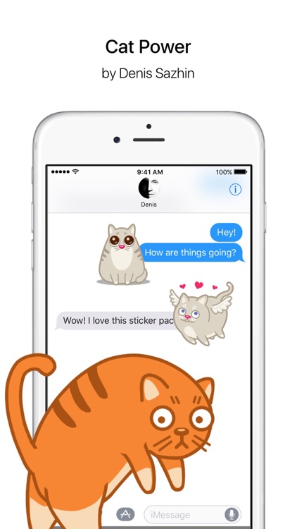 Cat Power – Animated Stickers