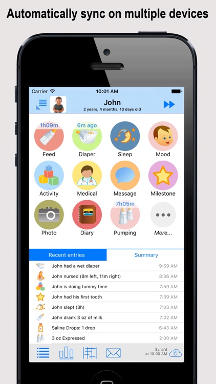 Baby Connect (Activity Log)