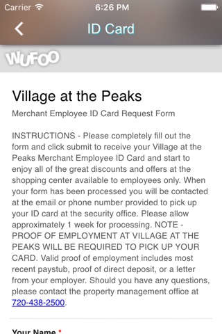 Village at the Peaks Employee Community screenshot 3