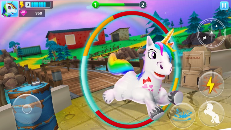 Baby Unicorn: Simulator Games screenshot-3