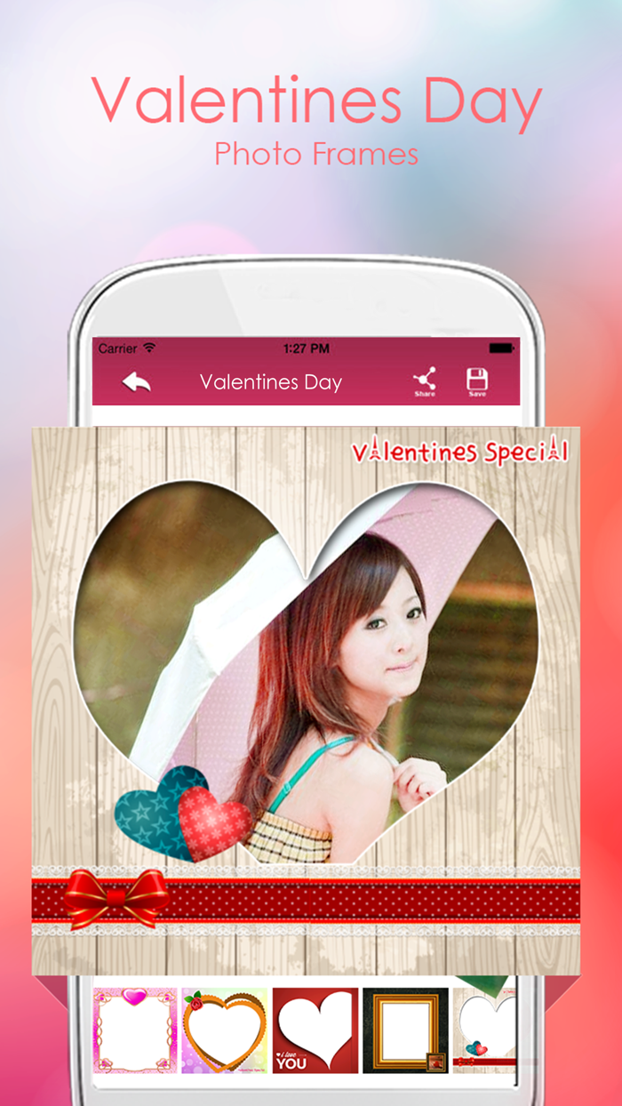Valentine Day Photo Frames