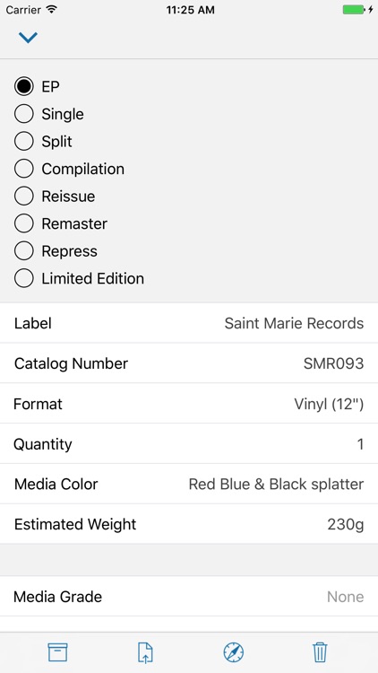 Wax for iPhone - Own Your Record Collection