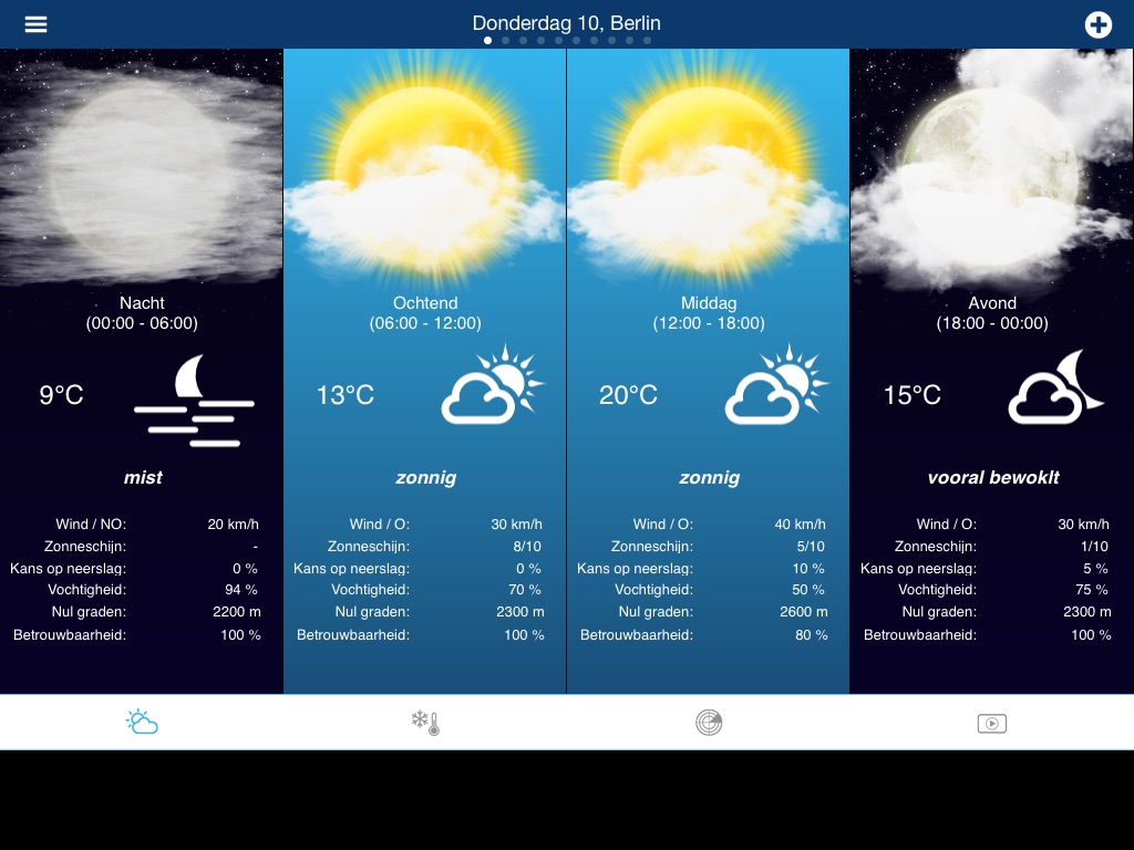 Weather for Germany screenshot 2